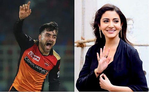 അനുഷ്ക ശർമ അഫ്​ഗാൻ ക്രിക്കറ്റ് താരം റാഷിദ് ഖാന്റെ ഭാര്യ! കാര്യമിതാണ് 