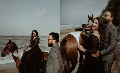 നടി ശരണ്യ ആനന്ദ് വിവാഹിതയാകുന്നു; ഭാവിവരനൊപ്പം കുതിരപ്പുറത്ത് ഫോട്ടോഷൂട്ട്, ചിത്രങ്ങൾ 