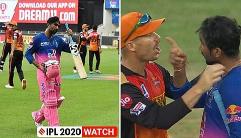 ഇടഞ്ഞ് തെവാതിയ, ജയത്തിന് പിന്നാലെ സണ്‍റൈസേഴ്സ് താരത്തോട് കട്ടക്കലിപ്പ്; വിഡിയോ