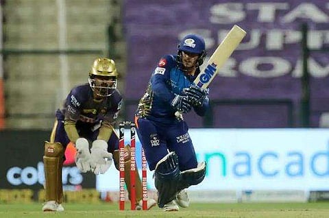 പ്രാക്ടീസ് പാന്റ് ധരിച്ച് കളിക്കുന്ന ആദ്യ മുംബൈ താരം ഡികോക്ക്! മാര്‍ക്കറ്റിങ് ടീമിന് ഭ്രാന്തായതായി ജയവര്‍ധനെ 