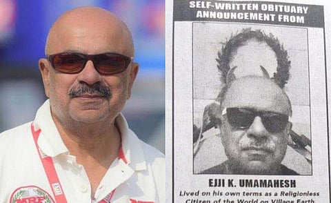 സ്വയം മരണക്കുറിപ്പ് എഴുതിവച്ചു, അവയവങ്ങൾ ദാനം ചെയ്തു; ചിരിയോടെ ജീവിച്ച് എജ്ജി മടങ്ങി 