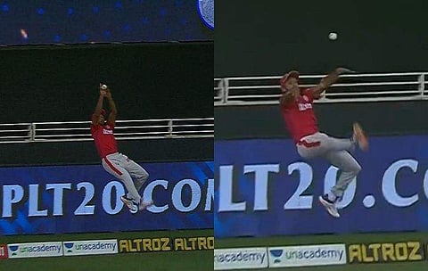 സൂപ്പർ ഓവറിലെ മായങ്ക് മൊമന്റ്; പാറിപ്പറന്ന് ഒരു സൂപ്പർസേവ്, വിഡിയോ 