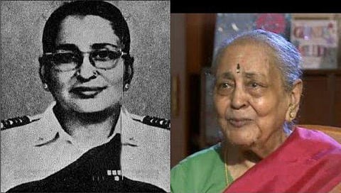 ഇന്ത്യൻ വ്യോമസേനയിലെ ആദ്യ വനിതാ ഓഫിസർ, ഡോ വിജയലക്ഷ്മി ‌അന്തരിച്ചു 