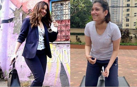 വൈറസ് എന്നെ കൂടുതൽ ശക്തയാക്കിയോ? കോവിഡ് മാറി തിരിച്ചെത്തി തമന്ന; സ്റ്റാമിന തിരിച്ചുപിടിക്കാൻ വർക്കൗട്ട് 