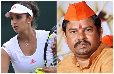 പശുക്കുട്ടിയെ വെടിവെച്ചു കൊന്നത് സാനിയ മിര്‍സ നോക്കിനില്‍ക്കെ; പങ്ക് അന്വേഷിക്കണം; വിവാദ പരാമര്‍ശവുമായി ബിജെപി എംഎല്‍എ