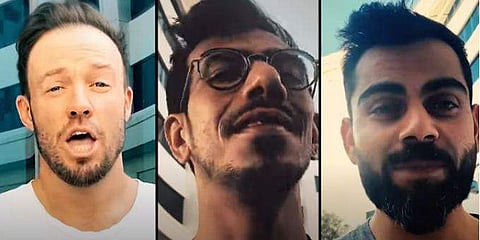 'ജ്വാല'യായി പടരാൻ- പുതിയ സംഗീത ആല്‍ബം പുറത്തിറക്കി എബി ഡിവില്ല്യേഴ്‌സ്; ഒപ്പം കോഹ്‌ലിയും ചഹലും (വീഡിയോ)