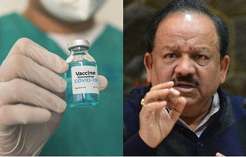 ജൂലൈയിൽ 25കോടി ആളുകൾക്ക് കോവിഡ് വാക്സിൻ ലഭ്യമാക്കും; 500 ദശലക്ഷം ഡോസ് വിതരണം ചെയ്യുമെന്ന് കേന്ദ്ര ആരോഗ്യമന്ത്രി