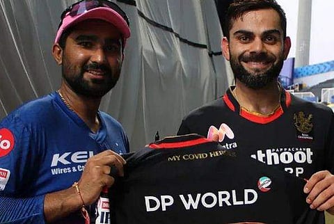 തോല്‍പ്പിച്ചെങ്കിലും രാഹുല്‍ തെവാതിയയെ തേടി കോഹ്‌ലിയുടെ സമ്മാനം; ആരാധകരുടെ കയ്യടി 