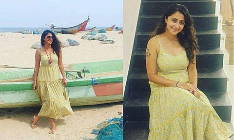 കടൽ കാണാൻ മകനൊപ്പം മഹാബലിപുരത്തെത്തി കനിഹ, തിരയിൽ കളിച്ച് താരം; ചിത്രങ്ങൾ