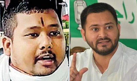 മരിച്ച ശക്തി മാലിക്, തേജസ്വി യാദവ്‌