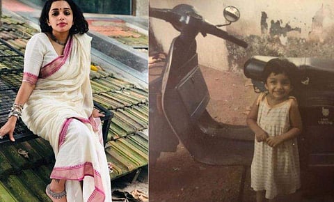 'അച്ചയുടെ വെസ്പയും കുഞ്ഞ് ഞാനും', കുട്ടിക്കാലത്തെ ഓർമ പങ്കുവെച്ച് ആൻ അ​ഗസ്റ്റിൽ