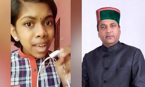 ‘ഇവൾ കേരളത്തിന്റെ മകൾ ദേവിക’, നാടോടി ഗാനം കേട്ട് ഒൻപതാം ക്ലാസുകാരിയെ ദേവഭൂമിയിലേക്ക് ക്ഷണിച്ച് ഹിമാചൽ മുഖ്യമന്ത്രി 