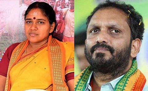 'രാഷ്ട്രീയമായി ഇല്ലായ്മചെയ്യുന്നു, അപമാനിച്ച് പുറത്താക്കാൻ ശ്രമം'; സുരേന്ദ്രനെതിരെ പരാതിയുമായി ശോഭ സുരേന്ദ്രൻ