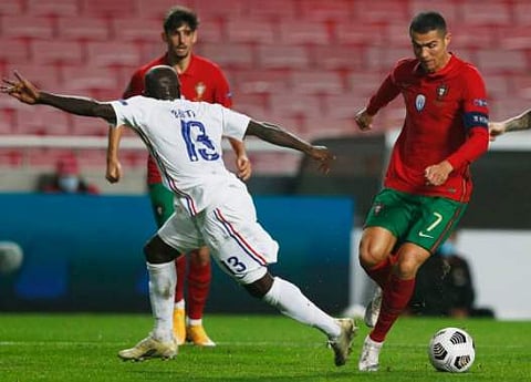 നേഷൻസ് ലീ​ഗ്; പോർച്ചു​ഗലിനെ തളച്ച് ഫ്രാൻസ് സെമിയിൽ, പെനാൽറ്റിയിൽ പിഴച്ച സ്പെയ്നിന് സമനില കുരുക്ക്