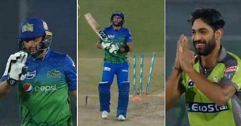 'ലാല ഐ ആം സോറി'- നേരിട്ട ആദ്യ പന്തില്‍ തന്നെ അഫ്രീദിയുടെ കുറ്റി തെറിപ്പിച്ചു; കൈകള്‍ കൂപ്പി ക്ഷമപാണം നടത്തി ബൗളര്‍ (വീഡിയോ)