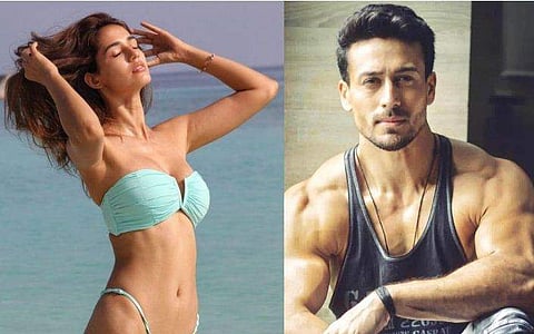 സിയാന്‍ നിറത്തില്‍ ഹോട്ട് ലുക്കില്‍ ദിഷ, ബിക്കിനി ചിത്രത്തിന് ടൈഗര്‍ ഷ്‌റോഫിന്റെ പ്രതികരണം ഏറ്റെടുത്ത് ആരാധകര്‍