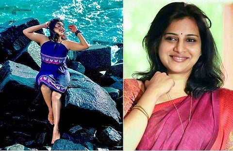 പുതുച്ചേരി ബീച്ചിൽ സ്റ്റൈലിഷ് ബ്ലൂവിൽ ലിച്ചി; ഫോട്ടോഷൂട്ട് 