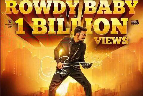 എവിടെ സായി പല്ലവി? റൗഡി ബേബിയുടെ 100 കോടി പോസ്റ്ററിൽ ധനുഷ് മാത്രം; രോഷത്തോടെ ആരാധകർ 