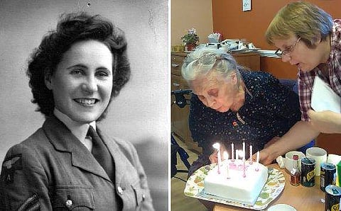 നാസികളുടെ കൊലപാതക ശ്രമം,വിമാനാപകടം,സ്തനാര്‍ബുദം; കോവിഡിനെയും തോല്‍പ്പിച്ച നൂറുവയസ്സുകാരി