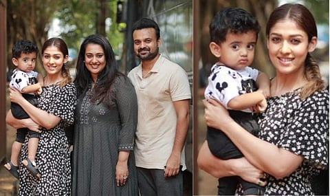 കുഞ്ഞ് ഇസയെ ഒക്കത്തിരുത്തി നയൻതാര, ഒപ്പം ചാക്കോച്ചനും പ്രിയയും; വൈറലായി ചിത്രം