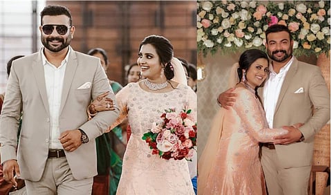 നടി റോഷ്നയും നടൻ കിച്ചു ടെല്ലസും വിവാഹിതരായി; ചിത്രങ്ങൾ