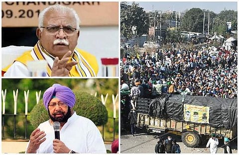 'ഏറ്റുമുട്ടല്‍ തുടരുന്നു'; ഹരിയാനയില്‍ കോവിഡ് വ്യാപനം രൂക്ഷമായാല്‍ ഉത്തരവാദി പഞ്ചാബ് സര്‍ക്കാര്‍ എന്ന് ഘട്ടര്‍