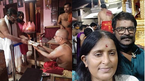 1921ന്റെ തിരക്കഥ മൂകാംബികയിൽ അമ്മയ്ക്ക് മുൻപിൽ സമർപ്പിച്ചു; ചിത്രങ്ങളുമായി അലി അക്ബർ