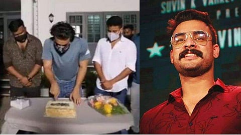 പരിക്കുമാറി, വിശ്രമം കഴിഞ്ഞ് ടൊവിനോ ലൊക്കേഷനിൽ തിരിച്ചെത്തി; സ്വീകരണമൊരുക്കി കാണെക്കാണെ ടീം; വിഡിയോ