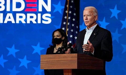 'അമേരിക്കയില്‍ വീണ്ടും നീല മതില്‍ , 300 ലേറെ ഇലക്ടറല്‍ വോട്ടുകളോടെ വിജയിക്കാന്‍ പോകുന്നു' ; പ്രഖ്യാപനവുമായി ബൈഡന്‍