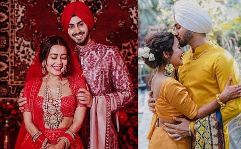 ഇനി ഹണിമൂണ്‍ ആഘോഷം; ദുബായിലേക്ക് പറന്ന് നേഹ കക്കറും രോഹനും 