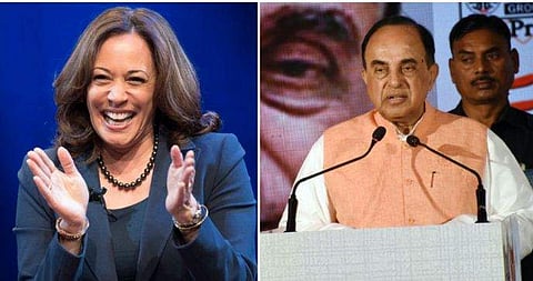 കമല 'ഹിന്ദു ദേശീയത'ക്കെതിര് ; ബൈഡനെ ഇന്ത്യയിലേക്ക് ക്ഷണിക്കാനുള്ള നീക്കം അവസാനിപ്പിക്കണമെന്ന് സുബ്രഹ്മണ്യന്‍ സ്വാമി