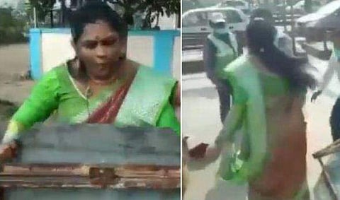 ടോള്‍ പിരിക്കാന്‍ കാര്‍ തടഞ്ഞത് ഇഷ്ടപ്പെട്ടില്ല; ജീവനക്കാരന്റ മുഖത്തടിച്ച് വനിതാ യുവ നേതാവിന്റെ പരാക്രമം (വീഡിയോ)