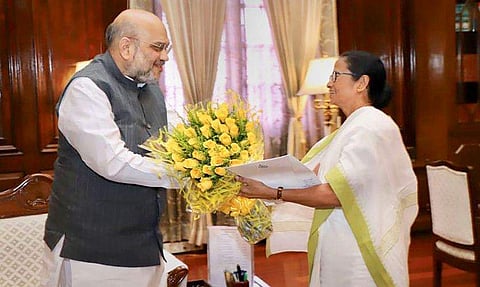 മമത ബാനര്‍ജി അമിത് ഷായ്‌ക്കൊപ്പം / ഫയല്‍ ചിത്രം