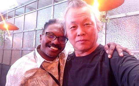 ഡോ ബിജു കിം കി ഡുക്കിനൊപ്പം/ ഫേയ്സ്ബുക്ക്