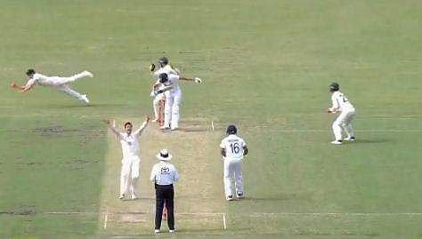 ഓസ്‌ട്രേലിയക്കെതിരായ സന്നാഹ ടെസ്റ്റില്‍ ശുഭ്മാന്‍ ഗില്‍/ ഫോട്ടോ: ട്വിറ്റര്‍ വീഡിയോ