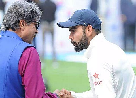 കപില്‍ ദേവ്, വിരാട് കോഹ്‌ലി/ ഫയല്‍ ഫോട്ടോ