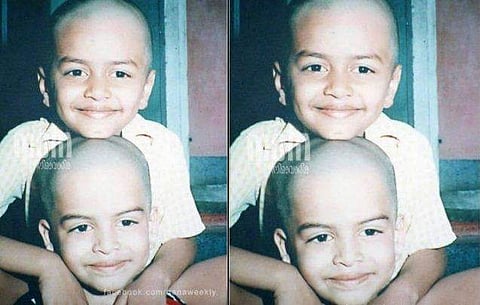 ഇന്ദ്രജിത്തിന്റേയും പൃഥ്വിരാജിന്റേയും കുട്ടിക്കാലചിത്രം/ ഫേയ്സ്ബുക്ക്