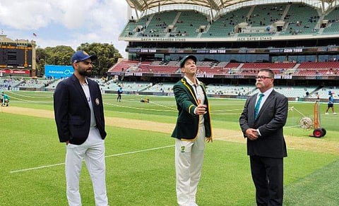 വിരാട് കോഹ്‌ലി, പെയ്ന്‍/ ഫോട്ടോ: ബിസിസിഐ, ട്വിറ്റര്‍