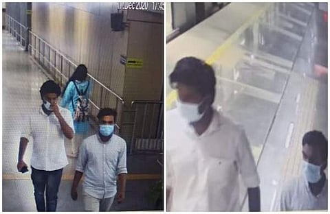 സിസി ടിവി ദൃശ്യങ്ങളില്‍ നിന്ന്