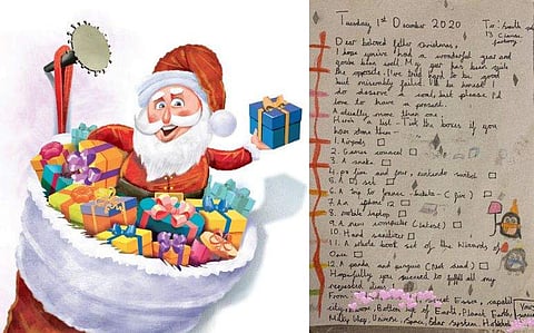 സാന്റാക്ലോസ്/ ചിത്രം: ട്വിറ്റര്‍