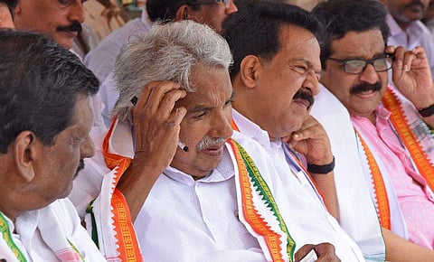 പി ജെ ജോസഫ്, ഉമ്മന്‍ ചാണ്ടി, രമേശ് ചെന്നിത്തല, എംകെ മുനീര്‍ / ഫയല്‍ ചിത്രം