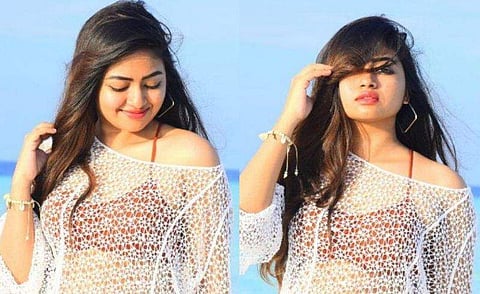 കടൽത്തീരത്ത് ​ഗ്ലാമറസ് ലുക്കിൽ ശാലിൻ സോയ; ആഘോഷം മാലിദ്വീപിൽ; ചിത്രങ്ങൾ