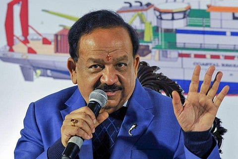 കേന്ദ്ര ആരോഗ്യമന്ത്രി ഹര്‍ഷ വര്‍ധന്‍ / ഫയല്‍ ചിത്രം