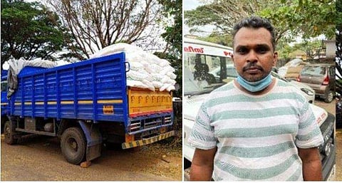 ഹാന്‍സ് ലോറി, പിടിയിലായ അന്‍വര്‍