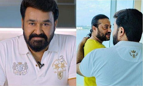 മോഹൻലാൽ സമീർ ഹംസയ്ക്കൊപ്പം/ ഇൻസ്റ്റ​ഗ്രാം