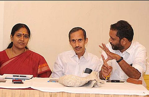 കെ സുരേന്ദ്രന്‍, എംടി രമേശ്, ശോഭാ സുരേന്ദ്രന്‍/ഫയല്‍