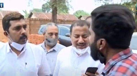 കണ്ണൂരില്‍ യൂത്ത് ലീഗ് പ്രവര്‍ത്തകരുടെ പ്രതിഷേധം / ടെലിവിഷന്‍ ചിത്രം