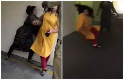 വീട്ടമ്മ പുറത്തുവിട്ട ദൃശ്യത്തില്‍ നിന്ന്‌