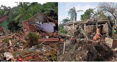 ബുറേവി ചുഴലിക്കാറ്റില്‍ ശ്രീലങ്കയില്‍ കനത്ത നാശനഷ്ടം ; നിരവധി വീടുകള്‍ തകര്‍ന്നു ; കനത്ത മഴ തുടരുന്നു