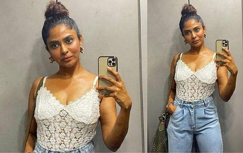 ബോയ്ഫ്രണ്ട് ജീൻസും ക്രോഷെ ടോപ്പും, അമ്പരപ്പിച്ച് പൂർണിമ; മകളെപ്പോലെയെന്ന് ആരാധകർ